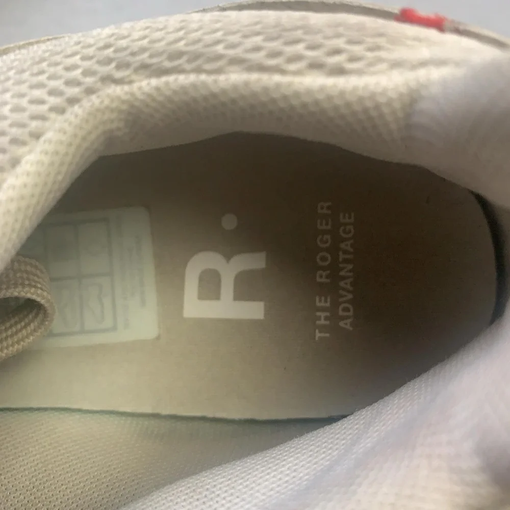 On The Roger Advantage Shoes Womens Size 8.5 White Tennis Sneakers 48.99452